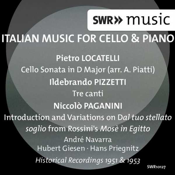 Italian Music for Cello & Piano (FLAC)