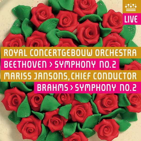 Jansons: Beethoven - Symphony no.2; Brahms - Symphony no.2 (24/176 FLAC)