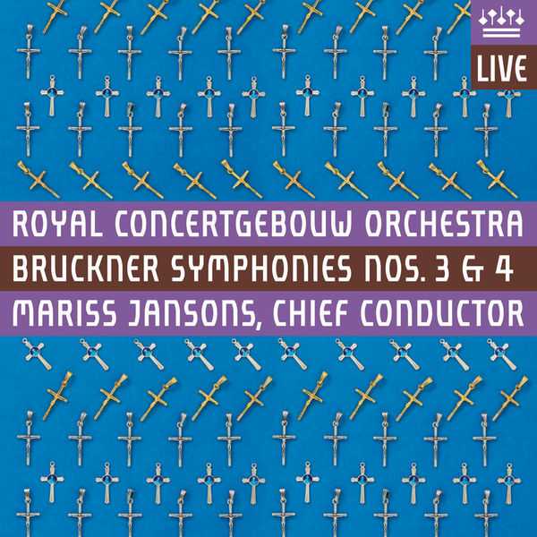 Jansons: Bruckner - Symphonies no.3 & 4 (24/88 FLAC)