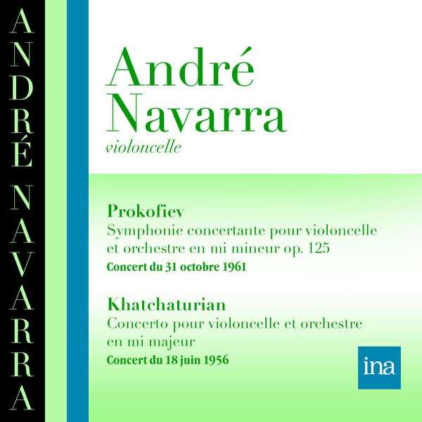 André Navarra: Prokofiev, Khatchaturian (FLAC)