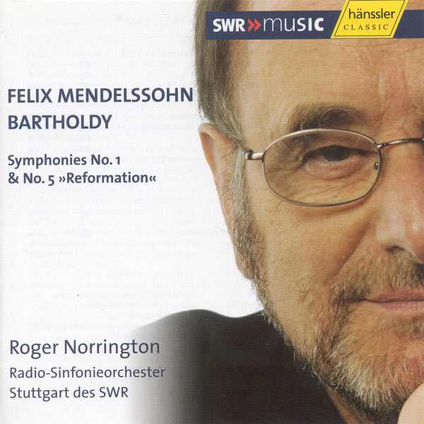 Norrington: Mendelssohn - Symphonies no.1 & no.5 (FLAC)