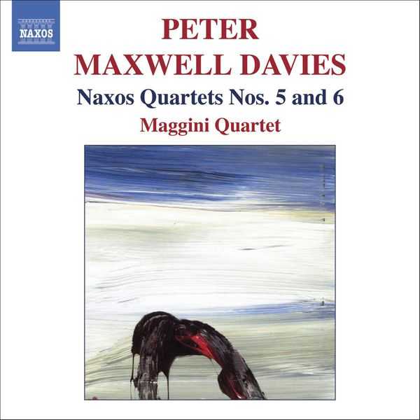 Peter Maxwell Davies - Naxos Quartets no.5 & 6 (FLAC)