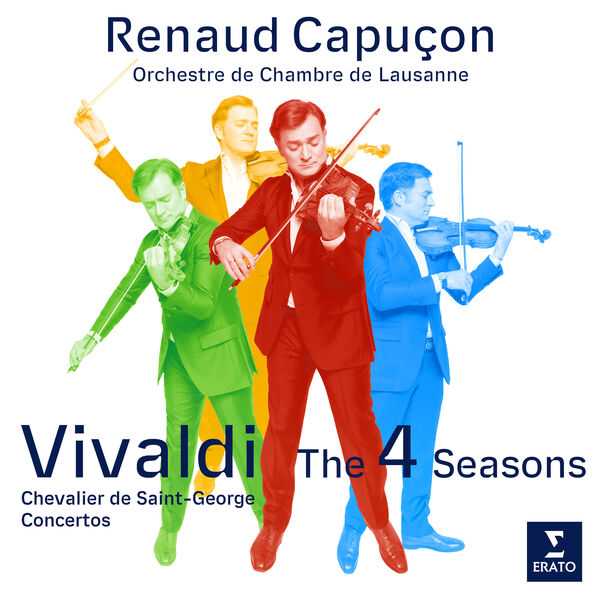 Renaud Capuçon: Vivaldi - The 4 Seasons; Saint-Georges - Concertos (24/96 FLAC)