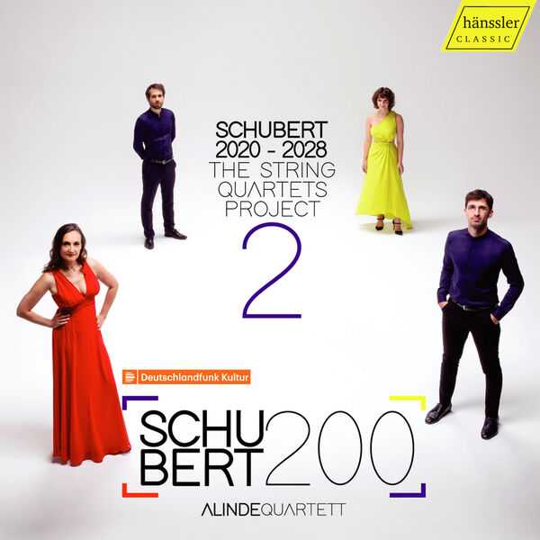 Alinde Quartett: Schubert 2020-2028 - The String Quartets Project vol.2 (24/44 FLAC)