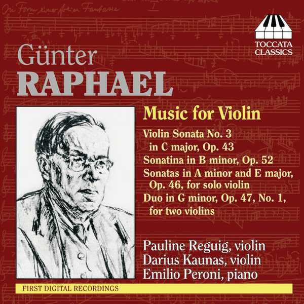 Günter Raphael - Music for Violin (FLAC)