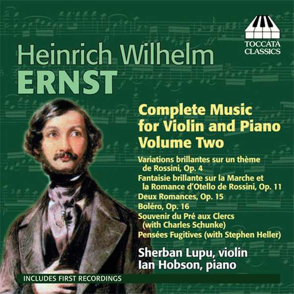 Heinrich Wilhelm Ernst - Complete Music for Violin and Piano vol.2 (FLAC)