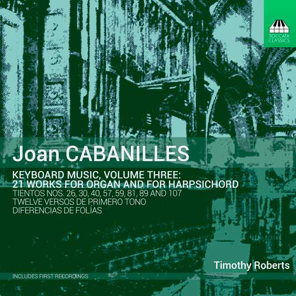 Joan Cabanilles - Keyboard Music vol.3 (24/44 FLAC)