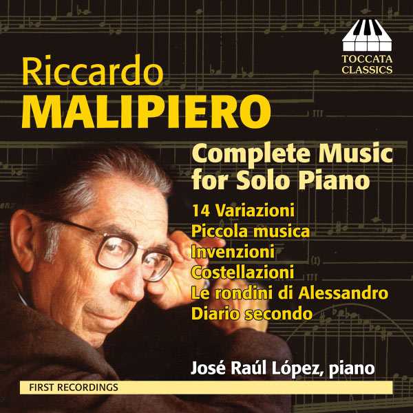 Riccardo Malipiero - Complete Music for Solo Piano (FLAC)