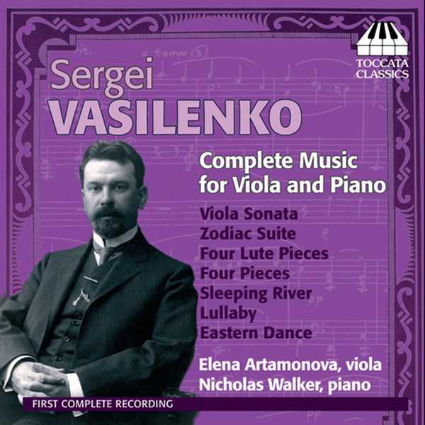 Sergei Vasilenko - Complete Music for Viola and Piano (FLAC)