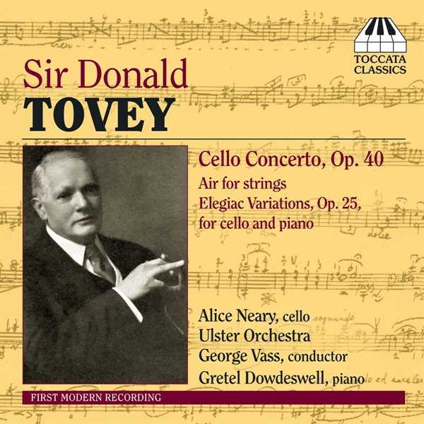 Sir Donald Tovey - Cello Concerto op.40 (FLAC)