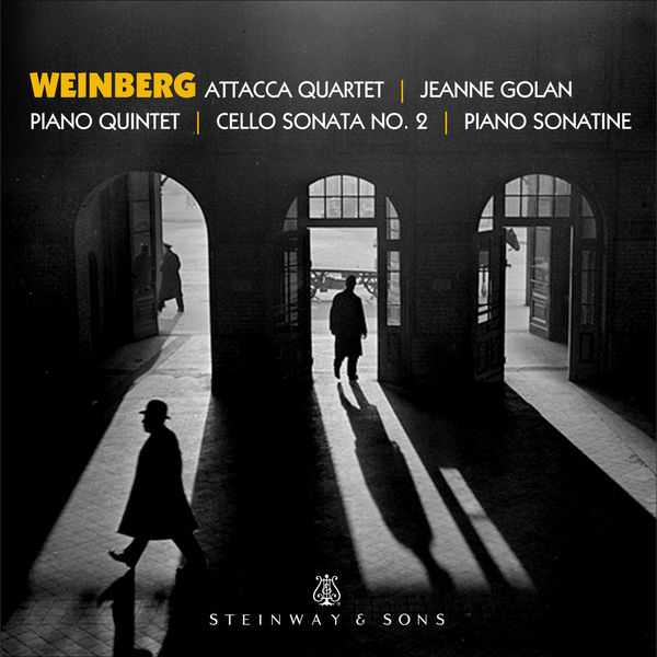 Attacca Quartet, Jeanne Golan: Weinberg - Piano Quintet, Cello Sonata no.2, Piano Sonatina (24/192 FLAC)