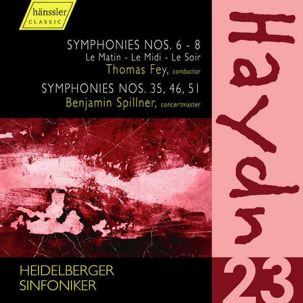Heidelberger Sinfoniker: Haydn - Complete Symphonies vol.23 (FLAC)