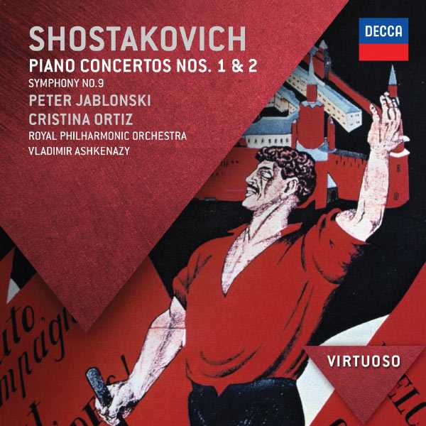 Jablonski, Ortiz: Shostakovich - Piano Concertos no.1 & 2; Symphony no.9 (FLAC)