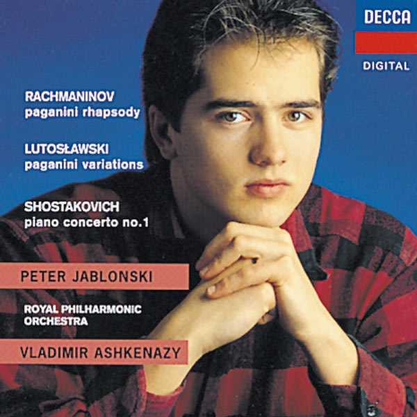 Jablonski: Rachmaninov - Paganini Rhapsody; Lutoslawski - Paganini Variations; Shostakovich - Piano Concert no.1 (FLAC)