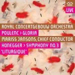 Jansons: Poulenc - Gloria; Honegger - Symphony no.3 (24/88 FLAC)