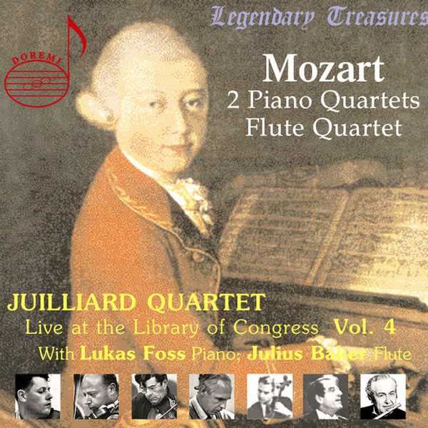 Juilliard Quartet Live at the Library of Congress vol.4 (FLAC)