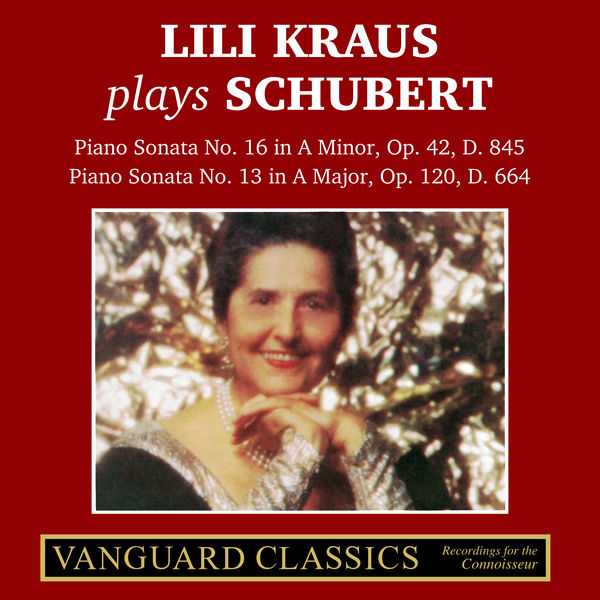 Lili Kraus plays Schubert: Piano Sonata no.16 & 13 (FLAC)
