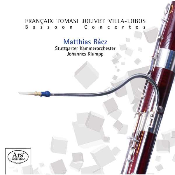 Matthias Rácz: Françaix, Tomasi, Jolivet, Villa-Lobos - Bassoon Concertos (FLAC)