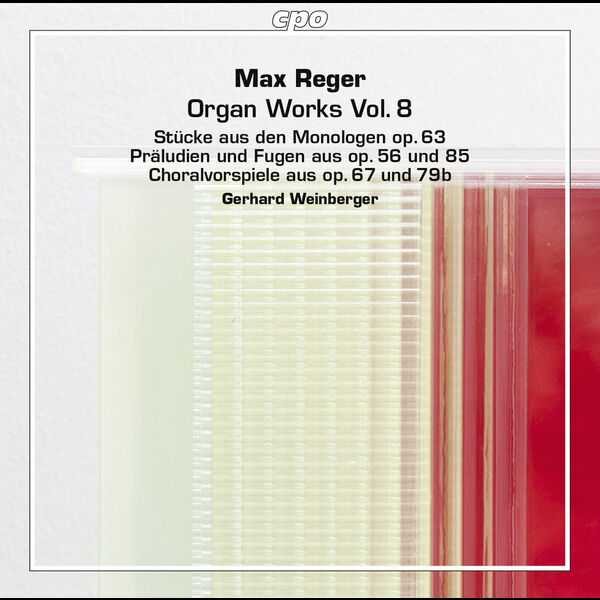 Gerhard Weinberger: Max Reger – Organ Works vol.8 (FLAC)