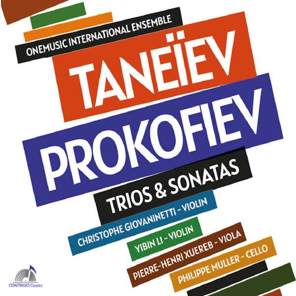 Onemusic International Ensemble: Taneïev, Prokofiev - Trios and Sonatas (FLAC)