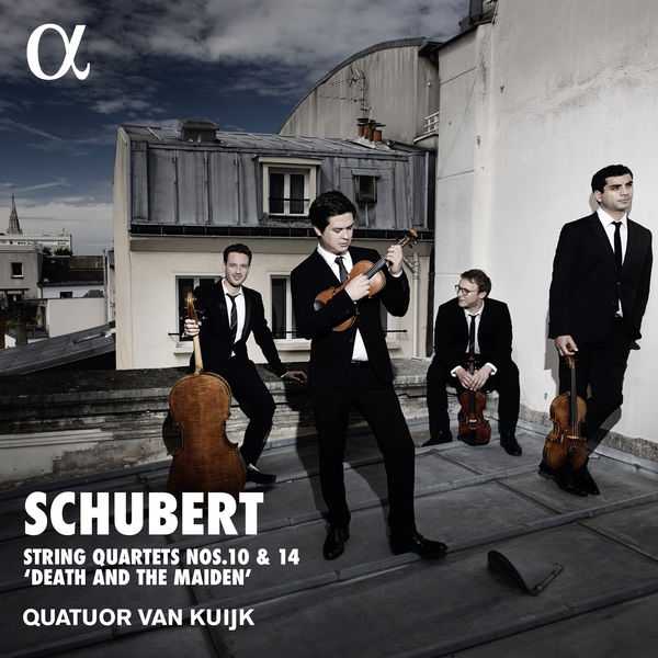 Quatuor Van Kuijk: Schubert - Quartets no.10, 14 "Death and the Maiden" (24/192 FLAC)