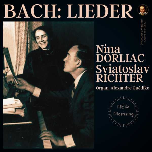 Nina Dorliac, Sviatoslav Richter: Bach - Lieder (24/44 FLAC)