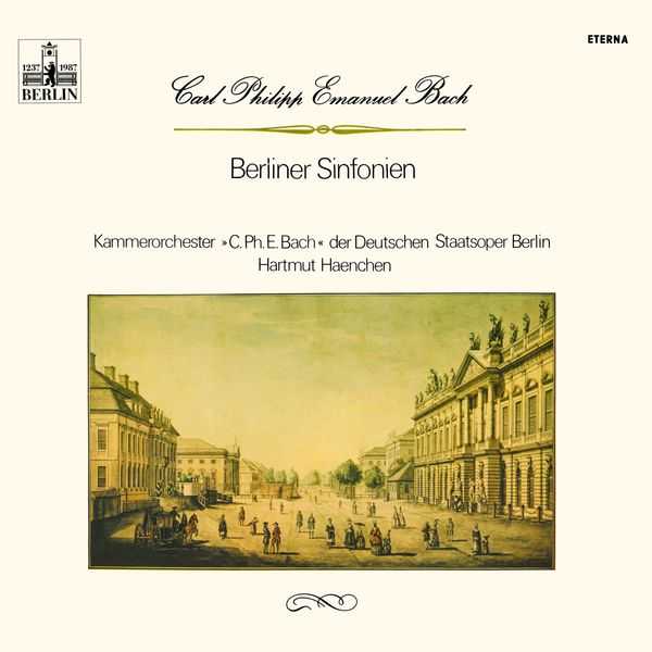 Hartmut Haenchen: C.P.E. Bach - Berliner Sinfonien (FLAC)