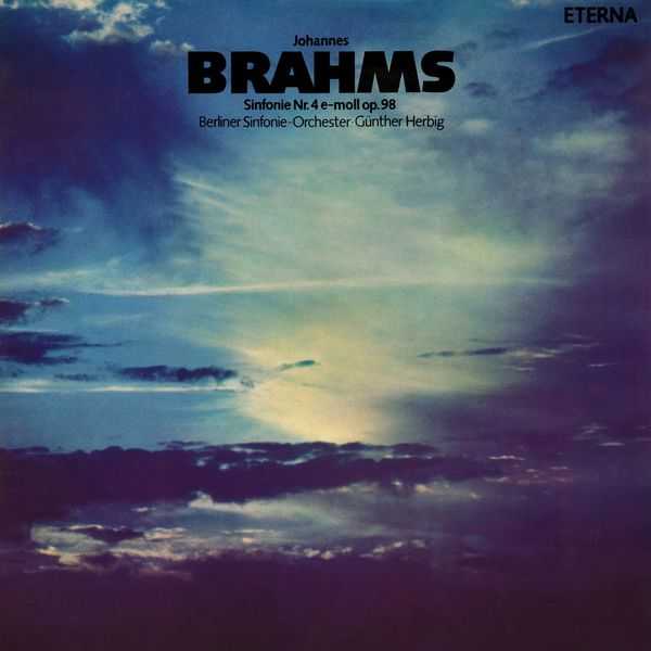 Günther Herbig: Brahms - Sinfonie no.4 (24/88 FLAC)