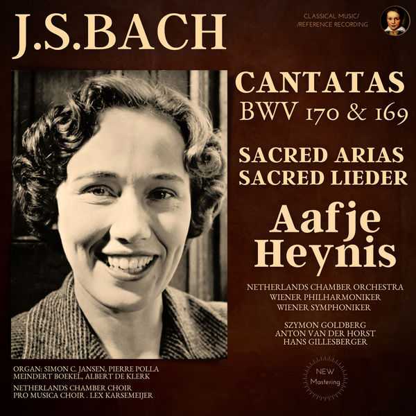 Aafje Heynis: Bach - Cantatas BWV 170 & 169 (24/96 FLAC)