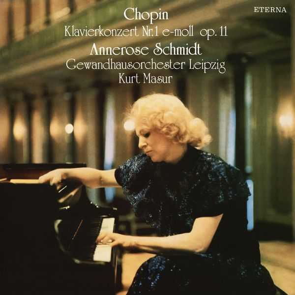 Annerose Schmidt, Kurt Masur: Chopin - Klavierkonzert no.1 (FLAC)