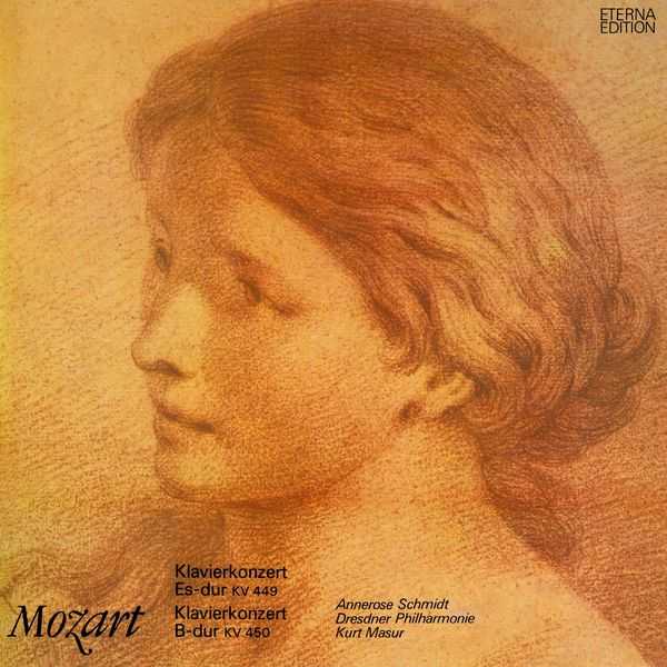 Annerose Schmidt, Kurt Masur: Mozart - Klavierkonzerte no.14 & 15 (FLAC)