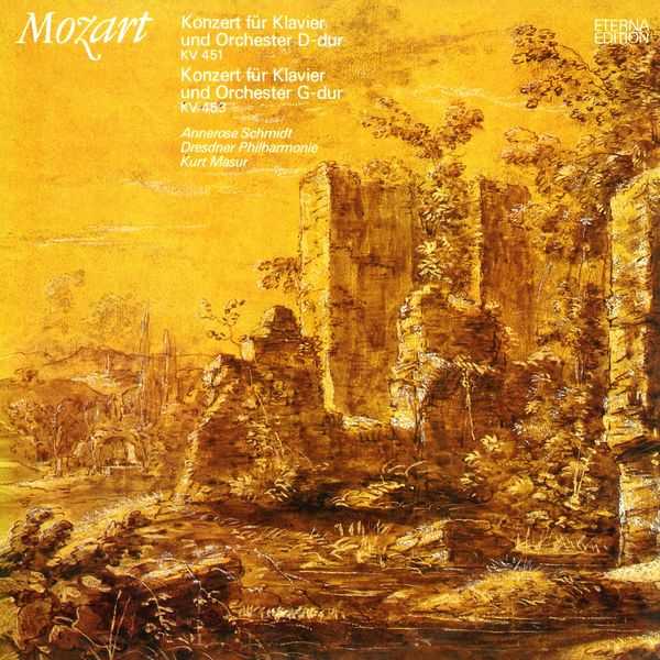 Annerose Schmidt, Kurt Masur: Mozart - Klavierkonzerte no.16 & 17 (FLAC)