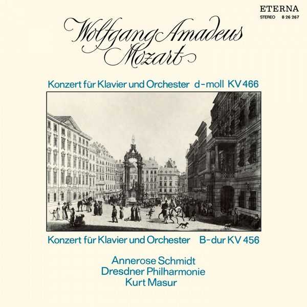 Annerose Schmidt, Kurt Masur: Mozart - Klavierkonzerte no.20 & 18 (FLAC)