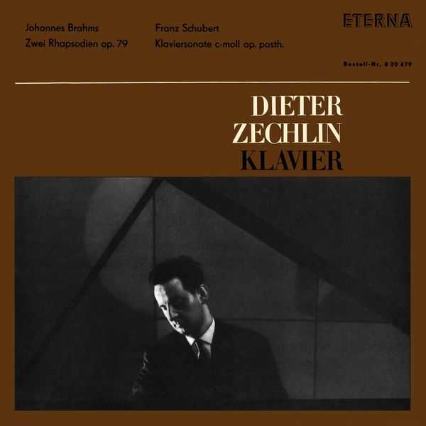 Dieter Zechlin: Brahms - Zwei Rhapsodien op.79; Schubert - Klaviersonate no.19 (FLAC)