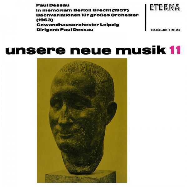 Dessau - In Memorium Berthold Brecht, Bachvariationen für Großes Orchester (FLAC)
