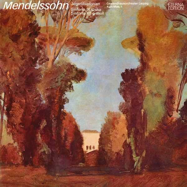 Masur: Mendelssohn - Jugendsinfonien no.9 & 12 (FLAC)