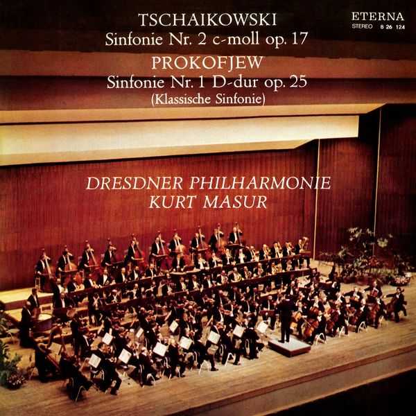 Masur: Tchaikovsky - Symphony no.2; Prokofiev - Symphony no.1 (FLAC)