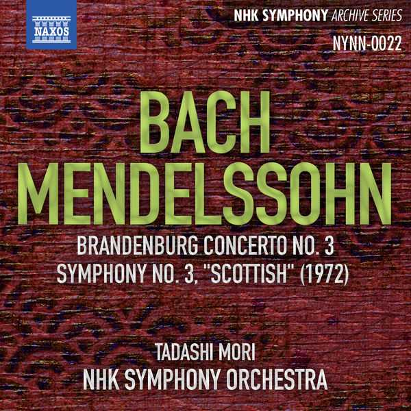 Mori: Bach - Brandenburg Concerto no.3; Mendelssohn - Symphony no.3 "Scottish" (24/192 FLAC)