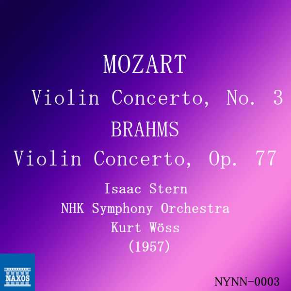 Wöss: Mozart - Violin Concerto no.3; Brahms: Violin Concerto op.77 (24/192 FLAC)