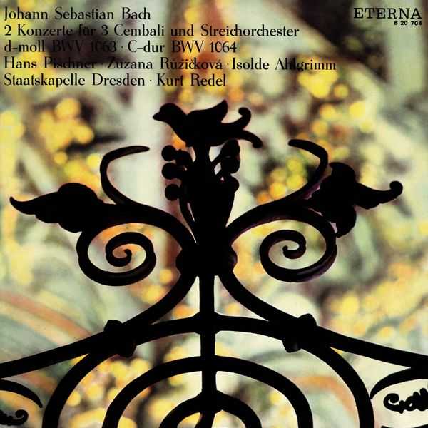 Redel: Bach - 2 Konzerte für 3 Cembali und Streichorchester BWV 1963 & 1964 (FLAC)