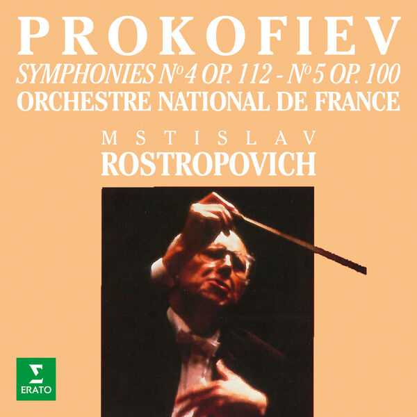Rostropovich: Prokofiev - Symphonies no.4 & 5 (FLAC)