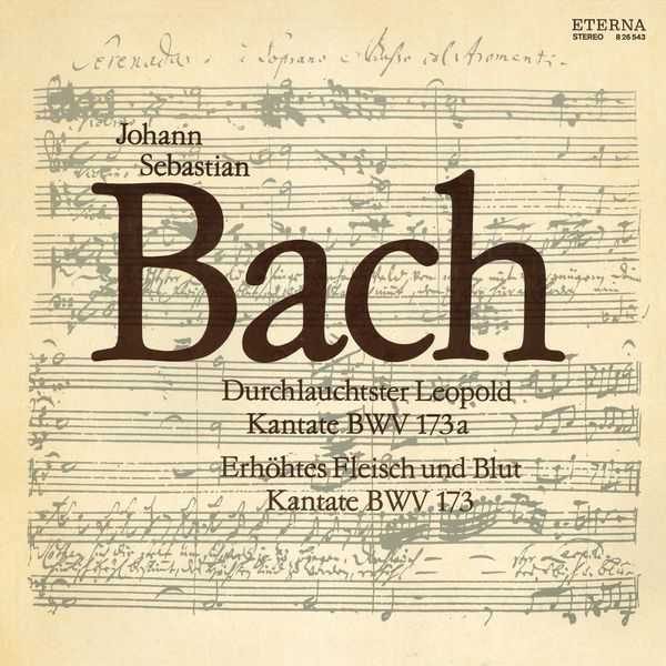 Rotzsch: Bach - Durchlauchtster Leopold BWV 173a, Erhöhtes Fleisch und Blut BWV 173 (FLAC)