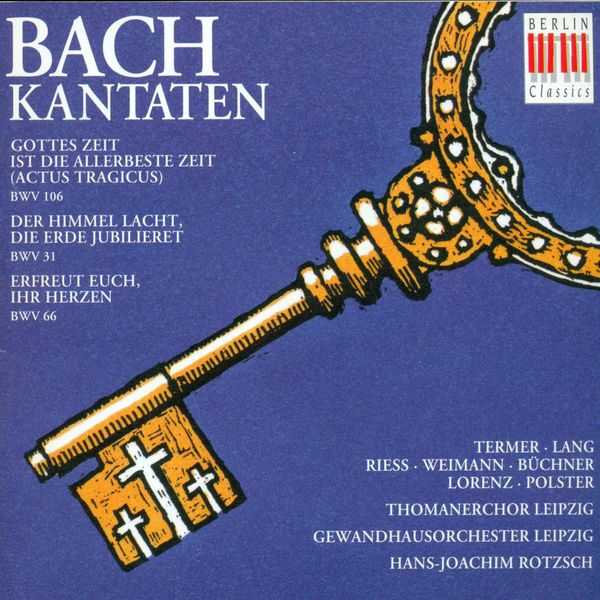 Rotzsch: Bach - Cantatas BWV 31, 66, 106 (FLAC)