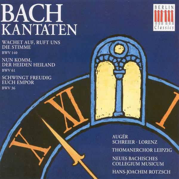 Rotzsch: Bach - Cantatas BWV 36, 61, 140 (FLAC)