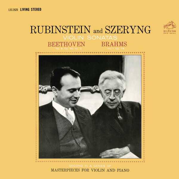 Henryk Szeryng, Arthur Rubinstein: Beethoven - Violin Sonata no.8; Brahms - Violin Sonata no.1 (FLAC)