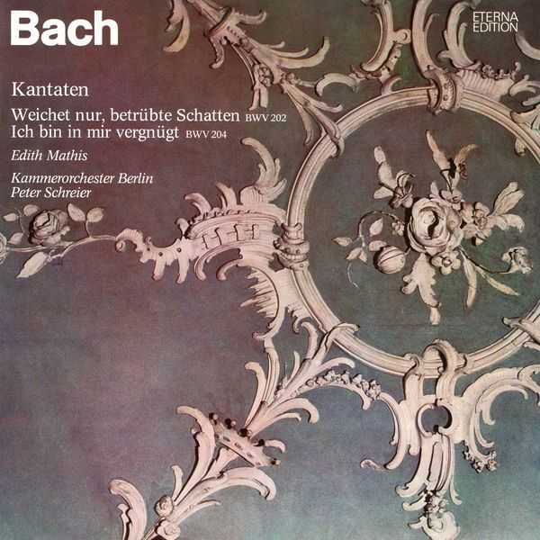 Schreier: Bach - Weichet Nur, Betrübte Schatten BWV 202, Ich Bin in Mir Vergnügt BWV 204 (FLAC)