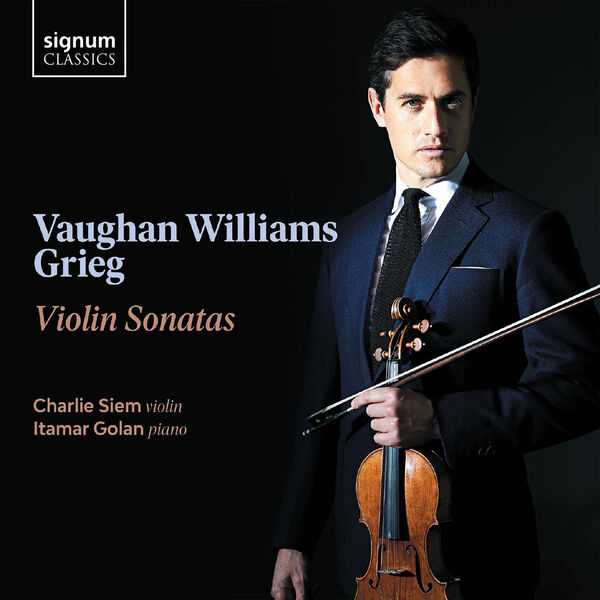 Charlie Siem, Itamar Golan: Vaughan Williams, Grieg - Violin Sonatas (24/96 FLAC)