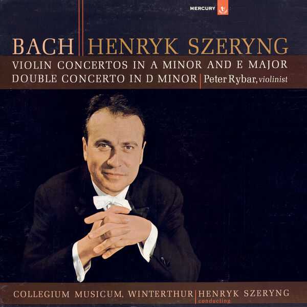 Szeryng, Rybar: Bach - Violin Concertos no.1 & 2, Double Concerto (24/192 FLAC)