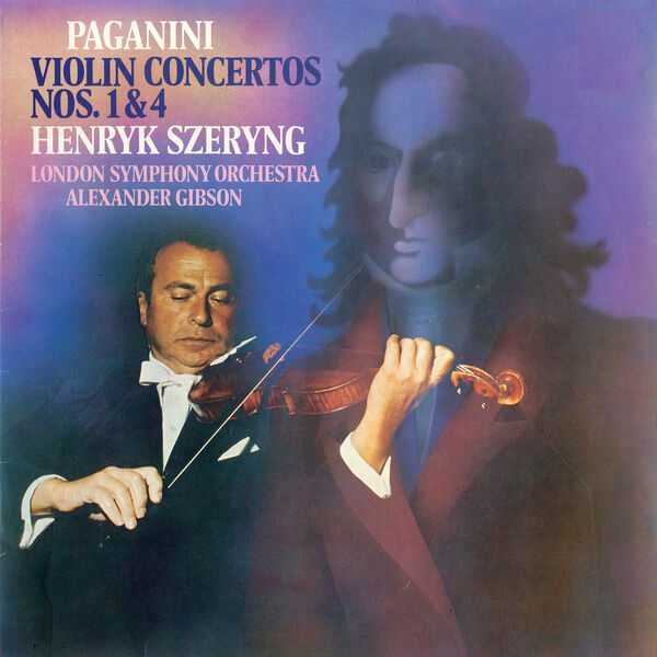 Szeryng, Gibson: Paganini - Violin Concertos no.1 & 4 (24/96 FLAC)