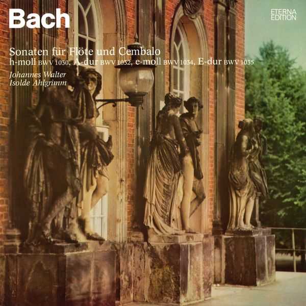 Walter, Ahlgrimm: Bach - Sonaten für Flöte und Cembalo BWV 1030, 1032, 1034 & 1035 (FLAC)
